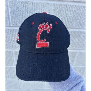 Vintage University Of Cincinnati Bearcats Hat Zephyr Wool Snap Back SIGNED UC